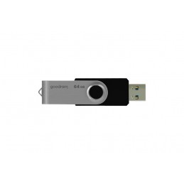 Goodram UTS3 USB zibatmiņa 64 GB USB Type-A 3.2 Gen 1 (3.1 Gen 1) Melns