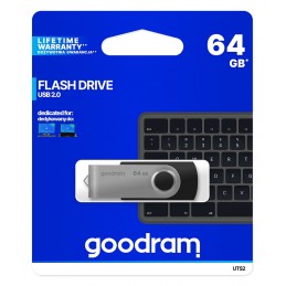 Goodram UTS2 USB zibatmiņa 64 GB USB Type-A 2.0 Melns