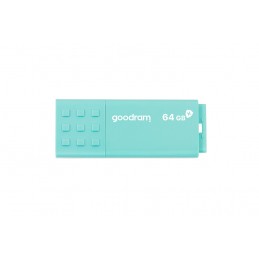 Goodram UME3 USB флеш накопитель 64 GB USB тип-A 3.2 Gen 1 (3.1 Gen 1) Бирюзовый