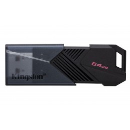 Kingston Technology DataTraveler Exodia Onyx USB zibatmiņa 64 GB USB Type-A 3.2 Gen 1 (3.1 Gen 1) Melns