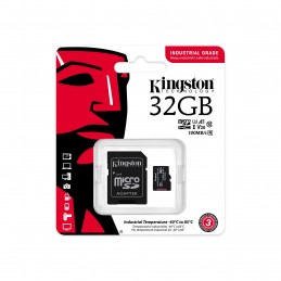 Kingston Technology Industrial 32 GB MiniSDHC UHS-I Klases 10