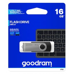 Goodram UTS2 USB zibatmiņa 16 GB USB Type-A 2.0 Melns