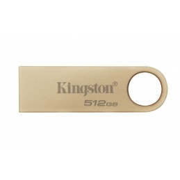 Kingston Technology DataTraveler SE9 G3 USB zibatmiņa 512 GB USB Type-A 3.2 Gen 1 (3.1 Gen 1) Zelts