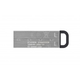 Kingston Technology DataTraveler Kyson USB флеш накопитель 512 GB USB тип-A 3.2 Gen 1 (3.1 Gen 1) Серебристый