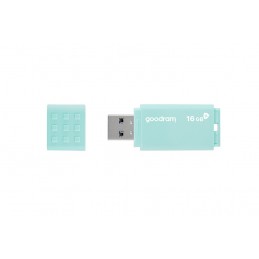 Goodram USB 3.0 UME3 CARE USB zibatmiņa 16 GB USB Type-A 3.2 Gen 1 (3.1 Gen 1) Tirkīzs