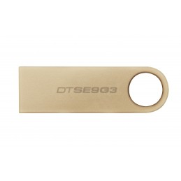 Kingston Technology DataTraveler SE9 G3 USB zibatmiņa 256 GB USB Type-A 3.2 Gen 1 (3.1 Gen 1) Zelts