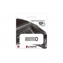 Kingston Technology DataTraveler Kyson USB zibatmiņa 256 GB USB Type-A 3.2 Gen 1 (3.1 Gen 1) Sudrabs