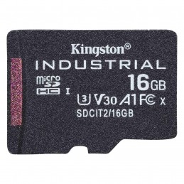 Kingston Technology Industrial 16 GB MicroSDHC UHS-I Класс 10