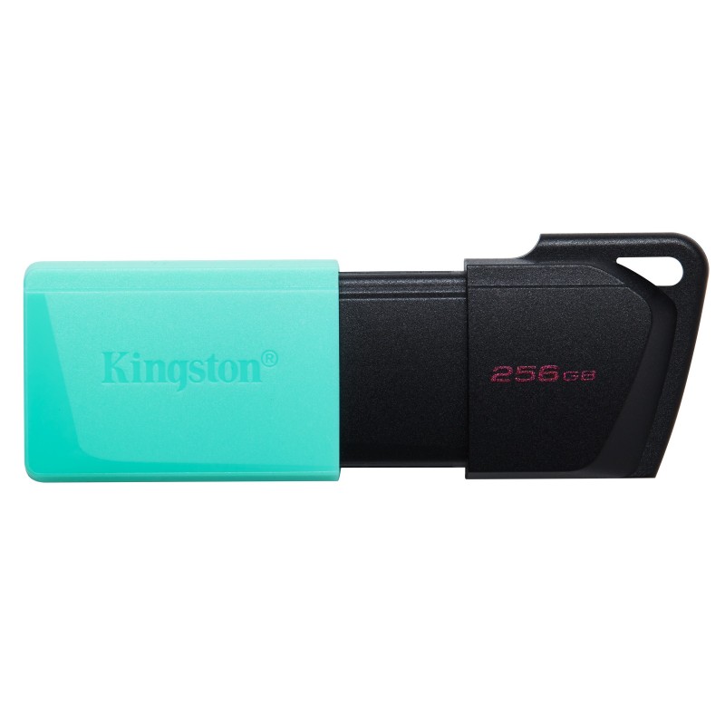 Kingston Technology DataTraveler Exodia M USB zibatmiņa 256 GB USB Type-A 3.2 Gen 1 (3.1 Gen 1) Melns, Tirkīzs