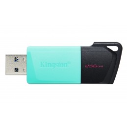 Kingston Technology DataTraveler Exodia M USB zibatmiņa 256 GB USB Type-A 3.2 Gen 1 (3.1 Gen 1) Melns, Tirkīzs