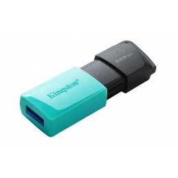 Kingston Technology DataTraveler Exodia M USB zibatmiņa 256 GB USB Type-A 3.2 Gen 1 (3.1 Gen 1) Melns, Tirkīzs