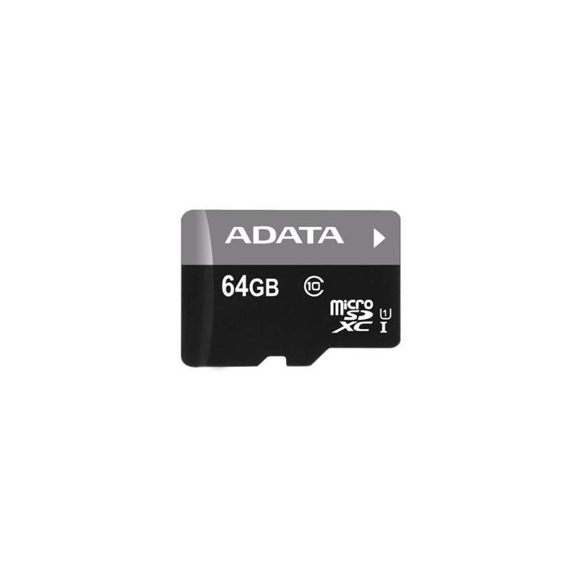 ADATA Micro SDXC 64GB MicroSDXC UHS Klases 10