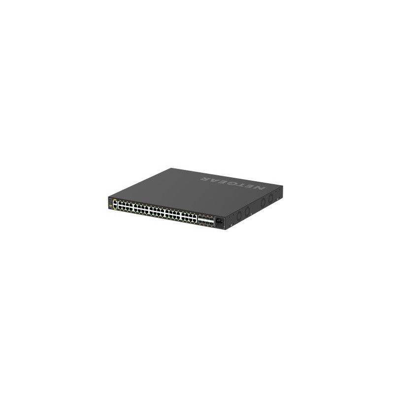 NETGEAR GSM4248PX-100EUS сетевой коммутатор Управляемый L2 L3 L4 Gigabit Ethernet (10 100 1000) Питание по Ethernet (PoE) Черный