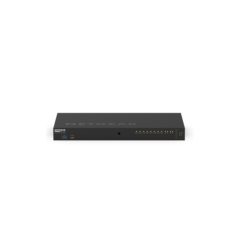 NETGEAR M4250-10G2XF-PoE++ Управляемый L2 L3 Gigabit Ethernet (10 100 1000) Питание по Ethernet (PoE) 1U Черный