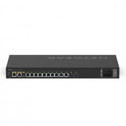 NETGEAR M4250-10G2XF-PoE++ Управляемый L2 L3 Gigabit Ethernet (10 100 1000) Питание по Ethernet (PoE) 1U Черный