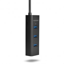 Axagon HUE-S2C interfeisa centrmezgls USB 3.2 Gen 1 (3.1 Gen 1) Type-A 5000 Mbit s Melns