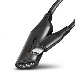 Axagon RVC-HI2M video kabeļu aksesuārs 0,25 m USB Veids-C HDMI Melns