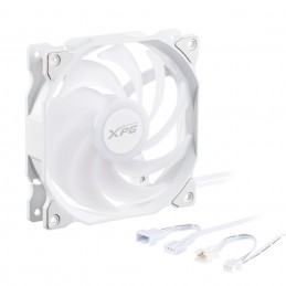 XPG VENTO R 120 ARGB PWM Datora korpusam Ventilators 12 cm Balts 1 pcs