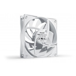 be quiet! Pure Wings 3 120mm PWM high-speed White Datora korpusam Ventilators 12 cm Balts 1 pcs