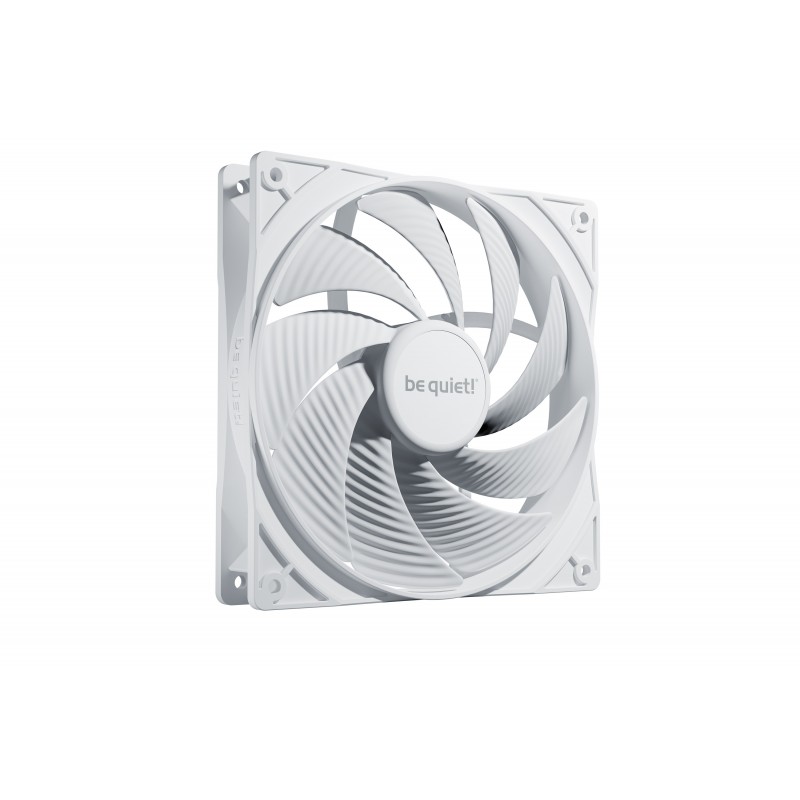 be quiet! Pure Wings 3 140mm PWM high-speed White Datora korpusam Ventilators 14 cm Balts 1 pcs