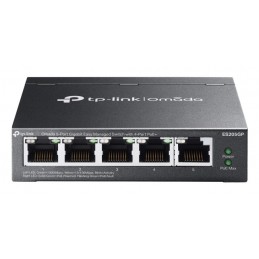 TP-Link Omada ES205G Vadīts Gigabit Ethernet (10 100 1000) Power over Ethernet (PoE) Melns