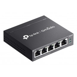 TP-Link Omada ES205G Vadīts Gigabit Ethernet (10 100 1000) Power over Ethernet (PoE) Melns