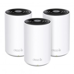 TP-Link Deco XE75 Pro (3-pack) Трехдиапазонный (2,4 ГГц   5 ГГц   6 ГГц) Wi-Fi 6E (802.11ax) Белый Внутренний