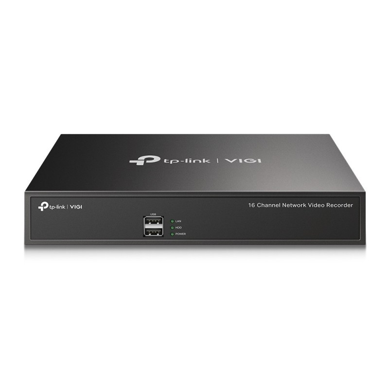 TP-Link VIGI NVR1016H сетевой видеорегистратор Черный