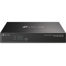 TP-Link VIGI NVR1008H-8MP сетевой видеорегистратор Черный