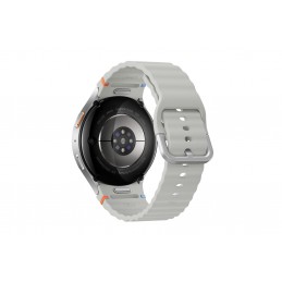 Samsung Galaxy Watch7 3,81 cm (1.5") AMOLED 44 mm Digitāls 480 x 480 pikseļi Skārienjūtīgais ekrāns Sudrabs Wi-Fi GPS