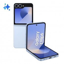 Samsung Galaxy Z Flip6 17 cm (6.7") Divas SIM kartes Android 14 5G USB Veids-C 12 GB 256 GB 4000 mAh Zils