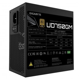 GIGABYTE GP-UD750GM barošanas avotu vienība 750 W 20+4 pin ATX ATX Melns