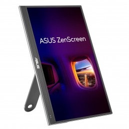 ASUS ZenScreen MQ16AHE монитор для ПК 39,6 cm (15.6") 1920 x 1080 пикселей Full HD OLED Серебристый