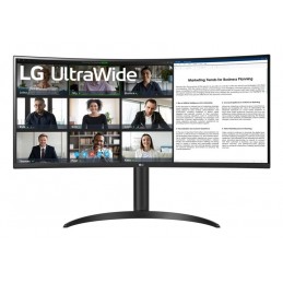 LG 34WR55QK-B monitori 86,4 cm (34") 3440 x 1440 pikseļi Wide Quad HD Melns