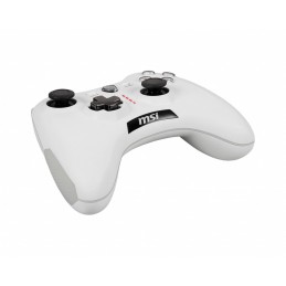 MSI FORCEGC20V2WHITE Balts USB 2.0 Spēļu paliktnis Analogā   digitālā Android, PC (dators)