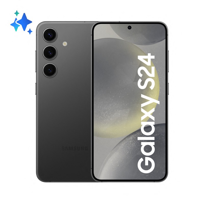 Samsung Galaxy S24 15,8 cm (6.2") Две SIM-карты 5G USB Type-C 8 GB 256 GB 4000 mAh Черный Samsung Galaxy S24 15,8 cm (6.2") Две SIM-карты 5G USB Type-C 8 GB 256 GB 4000 mAh Черный