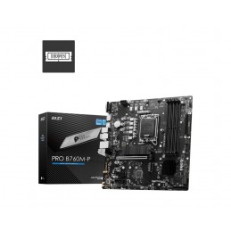 MSI PRO B760M-P материнская плата Intel B760 LGA 1700 Микро ATX