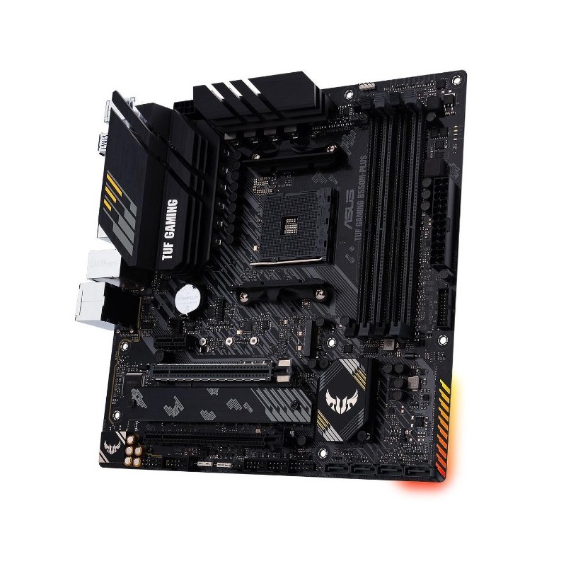 ASUS TUF GAMING B550M PLUS AMD B550 Ligzda AM4 mikro ATX