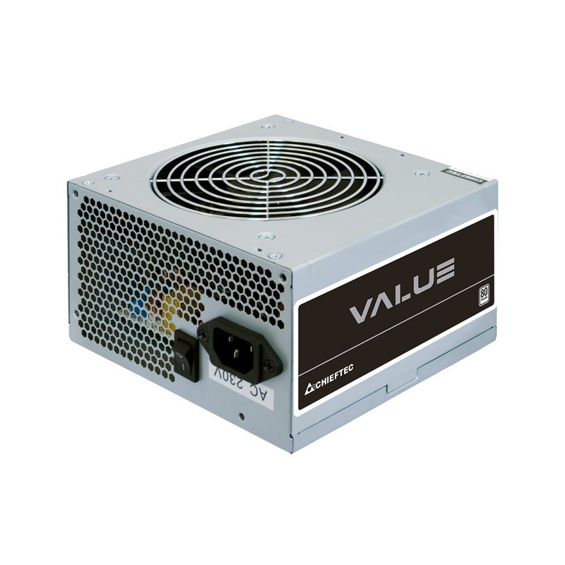 Chieftec Value APB-500B8 barošanas avotu vienība 500 W 20+4 pin ATX ATX Sudrabs