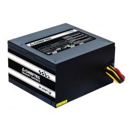 Chieftec Smart GPS-500A8 barošanas avotu vienība 500 W 20+4 pin ATX ATX Melns