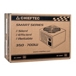 Chieftec Smart GPS-500A8 barošanas avotu vienība 500 W 20+4 pin ATX ATX Melns