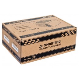 Chieftec Smart GPS-500A8 barošanas avotu vienība 500 W 20+4 pin ATX ATX Melns