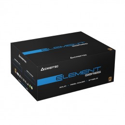 Chieftec ELP-500S barošanas avotu vienība 500 W 20+4 pin ATX PS 2 Melns