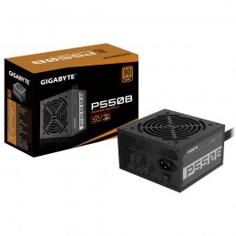 GIGABYTE P550B barošanas avotu vienība 550 W 20+4 pin ATX ATX Melns