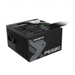 GIGABYTE GP-P650G barošanas avotu vienība 650 W 20+4 pin ATX ATX Melns