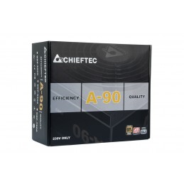 Chieftec GDP-750C barošanas avotu vienība 750 W 20+4 pin ATX PS 2 Melns