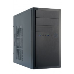 Chieftec HT-01B-OP системный блок Mini Tower Черный