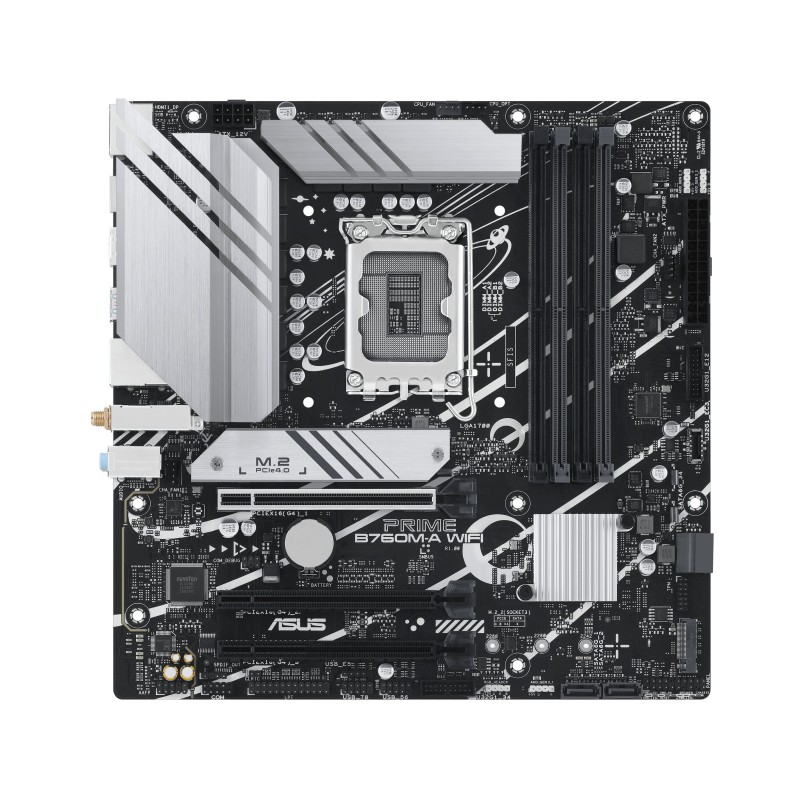 ASUS PRIME B760M-A WIFI Intel B760 LGA 1700 mikro ATX ASUS PRIME B760M-A WIFI Intel B760 LGA 1700 mikro ATX