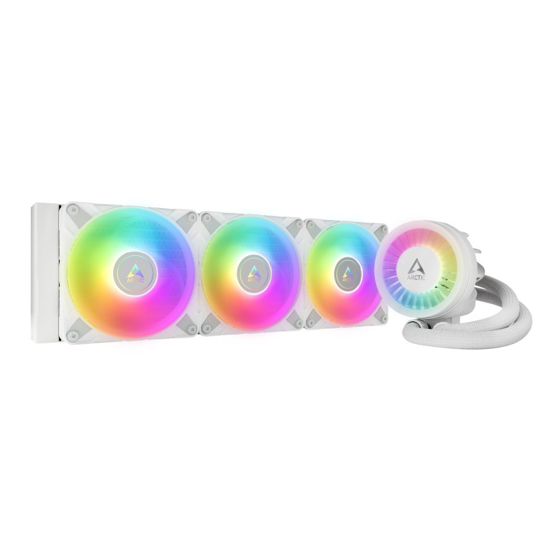 ARCTIC Liquid Freezer III 360 A-RGB Procesors Universāls šķidruma dzesētājs 12 cm Balts 1 pcs