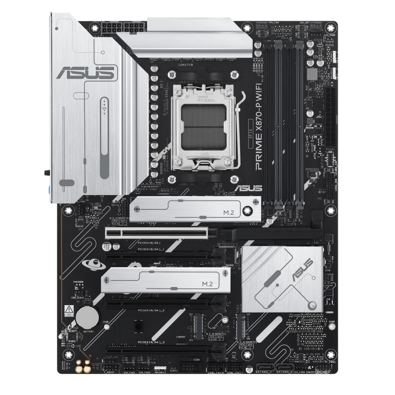 ASUS Prime X870-P WIFI AMD X870 AM5 pieslēgvieta ATX ASUS Prime X870-P WIFI AMD X870 AM5 pieslēgvieta ATX